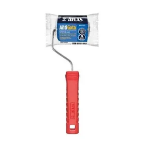 Rolo De Pintura Anti-gota 5cm Atlas 321-5 Em Poliamida - Alta Retenção De Tinta