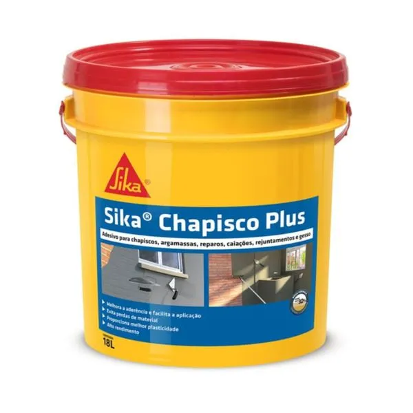Aditivo PVA Chapisco Plus Sika Aditivo PVA Chapisco Plus 18L Sika