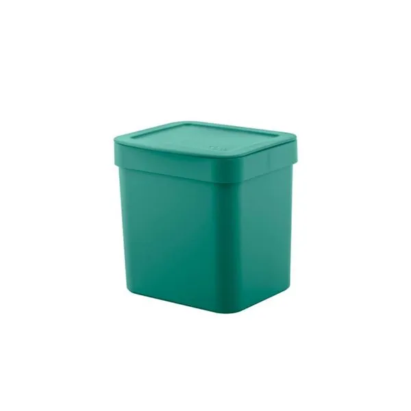 Lixeira 2,5L polipropileno menta OU