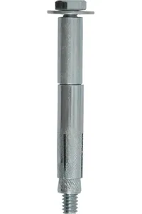 Chumbador Longo Com Parafuso/Arruela/Jaqueta/Cone 5/16" X 3.1/4" CHU08 2 Unidades Fixtil