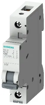 Disjuntor 5SL1 150-7MB Curva C 50A Monopolar 3KA 380/200VCA Siemens