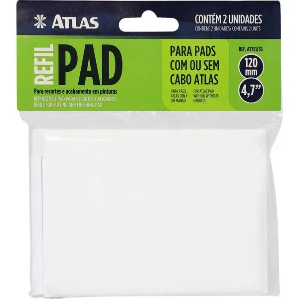 Refil para Pad para recorte e acabamento em pinturas AT751/35 ATLAS