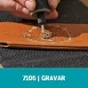 7105 Ponta Diamantada Esférica Dremel