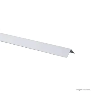 Cantoneira Alumínio Modelo L 5/8" Branco Epóxi 3m Reisam