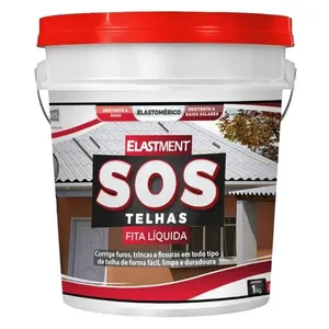 Fita Líquida Multiuso SOS Telhas 1Kg Drylevis Fita Liquida Multiuso Sos Telhas Cz 1kg Lajes e Telhados