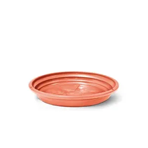 Prato Para Vaso N5 22cm Marrom Nutriplan
