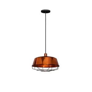 Pendente de alumínio com cabo ajustável de 1,5m cobre e preto York Spot Line