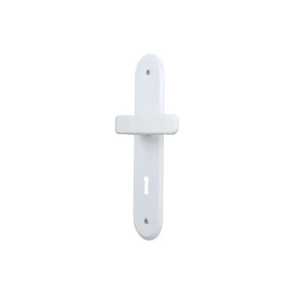 Fechadura Inteira 40 Stilo Alavanca Branco Mgm