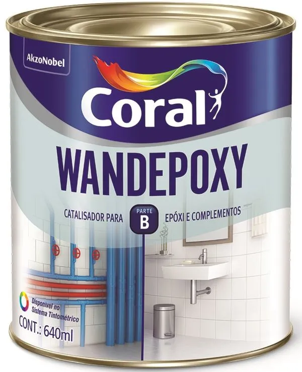 Catalisador Coral Wandepoxy Incolor 640ml