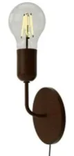 Arandela Edison Marron 1xe27 (Soquete) 127/220v (40w) Orluce
