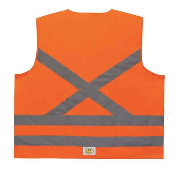 Colete de segurança refletivo HI-VIS tamanho M laranja Super Safety