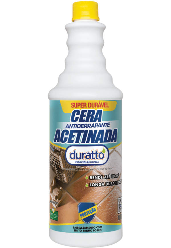 Cera Antiderrapante Acetinada 1l Duratto