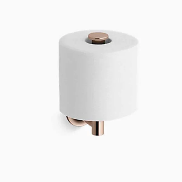 Papeleira Vertical Purist Rose Gold Kohler