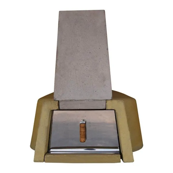 Forno Pizza Concreto Refratário Atacadão Lazer 90cm