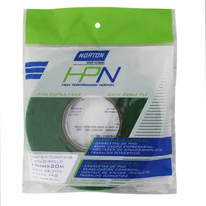 Fita Dupla Face Hpn Transparente 19mmx20m Norton Fita dupla face HPN 19mm x 20 metros Norton