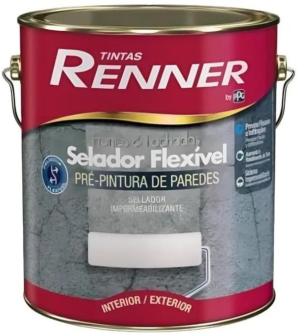 Selador Flexível Renner Frentes e Fachadas Branco 3,6L