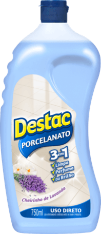 Limpador para pisos Porcelanato 750mL Destac