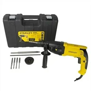 Martelete SDS Plus 800W 2,4J 26mm 3 Modos 127V com Acessórios Stanley Martelete SDS Plus 2,4J - 3 Modos800W 26mm 127V Acessórios Stanley