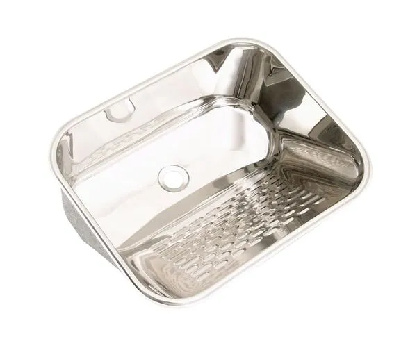 Tanque S-400 25 Litros Aço Inox Brilhante Fabrinox Tanque em Aço Inox Brilho 25 Litros 40X40X20 S-400 Fabrinox