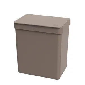 Lixeira de Pia 2,5 Litros Coza Single 17009 Concreto
