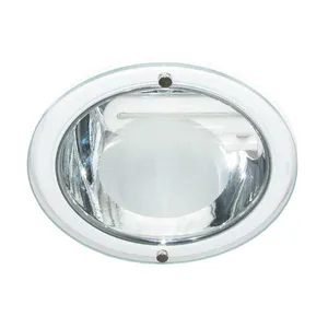 Luminária de embutir para 1 lâmpada 20W 16,8x16,8cm branca Bonin