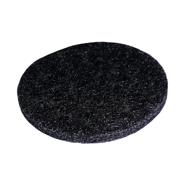 Feltro Autoadesivo Redondo Preto Fixtil Feltro Autoadesivo Redondo 30mm Preto 08 Peças