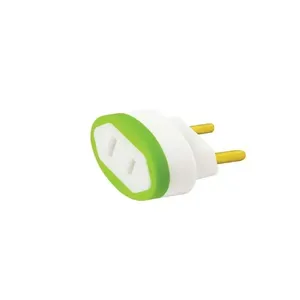 Adaptador de Tomada Pino Chato 2P 10A 250V Branco Daneva Legrand Adaptador Pino Chato 2p 10A/250V Branco Dn1549 Conecta Daneva Legrand