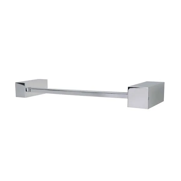 Porta toalha de rosto cromado barra 30cm Actual Perflex