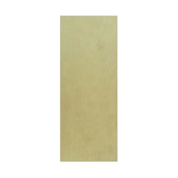 Folha de porta lisa de madeira para pintura 210x82cm virola Vert