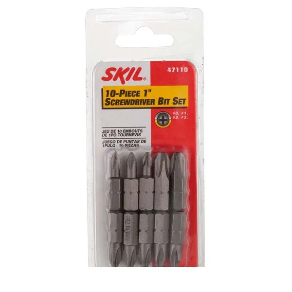 Bits e pontas curta philips 10 unidades 444 Skil