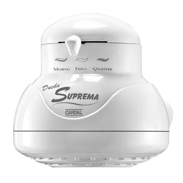 Chuveiro elétrico Suprema 127V branco Cardal