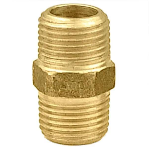 Niple Duplo De Latão M3-4""xm3-4"" - - Ramo Niple Duplo De Latão M3-4"xm3-4" - - Ramo
