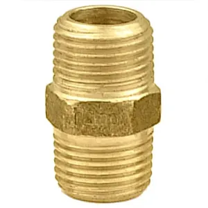 Niple Duplo De Latão M3-4""xm3-4"" - - Ramo Niple Duplo De Latão M3-4"xm3-4" - - Ramo