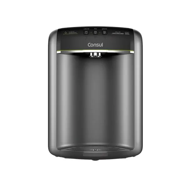 Purificador de água refrigerado de mesa CPB36 cinza Consul