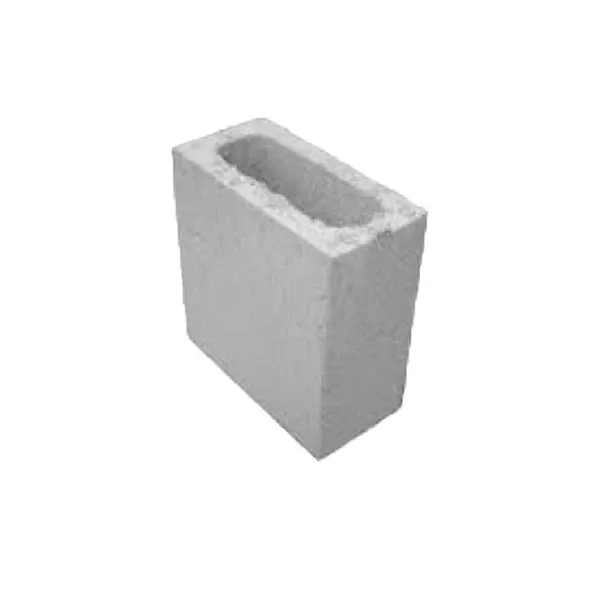 1/2 Bloco 09x19x19cm estrutural sem fundo Ramos