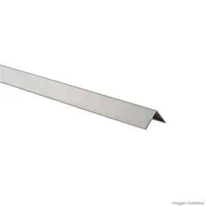 Cantoneira Alumínio Modelo L 3/4" Polida 3m Reisam