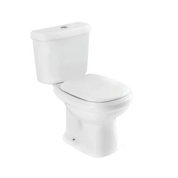 Vaso Sanitário com Caixa Acoplada e Acessórios de Instalação e Assento Pp Soft Close Branco Sabatini Icasa