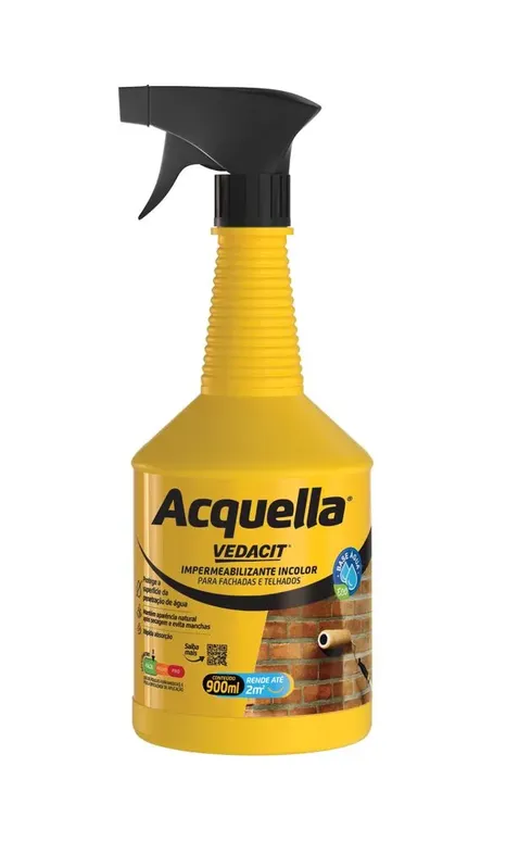 Impermeabilizante À Base De Água 900ml Spray Acquella