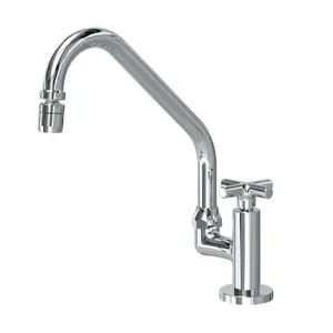 Torneira p/ Cozinha Jade de Mesa c/ Bica Móvel Cromada Fani