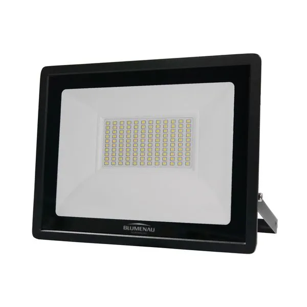 Refletor Tech Led IP65 Alumínio 100W 3.000K Bivolt Blumenau Iluminação