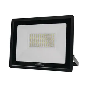 Refletor Tech Led IP65 Alumínioinio 100W 6.500K Bivolt Blumenau Iluminação