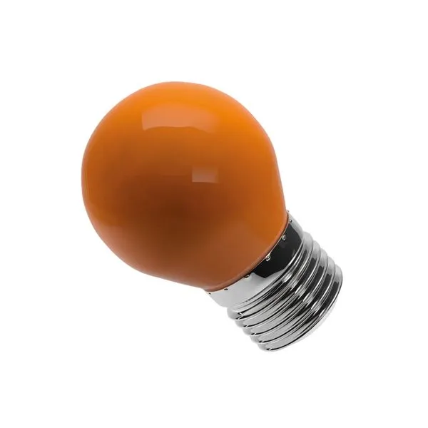 Lâmpada Bolinha Led 6W Laranja Bivolt Luminatti