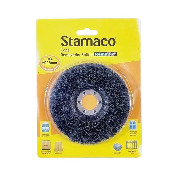 Disco Abrasivo para Limpeza Stamaco Disco Abrasivo para Limpeza 115mm 6091 Stamaco