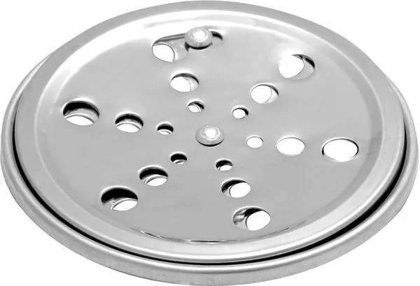 Ralo Redondo c/ Fechamento 10Cm Aço Inox Hidrolar