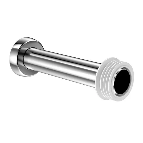 Tubo de Ligação 30cm Cromado Docol