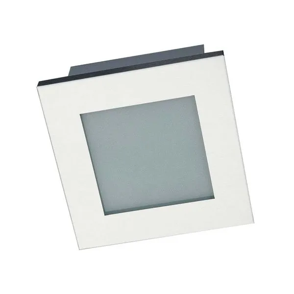 Plafon de embutir 50x50cm para 1 lâmpada E27 100W branco Pantoja