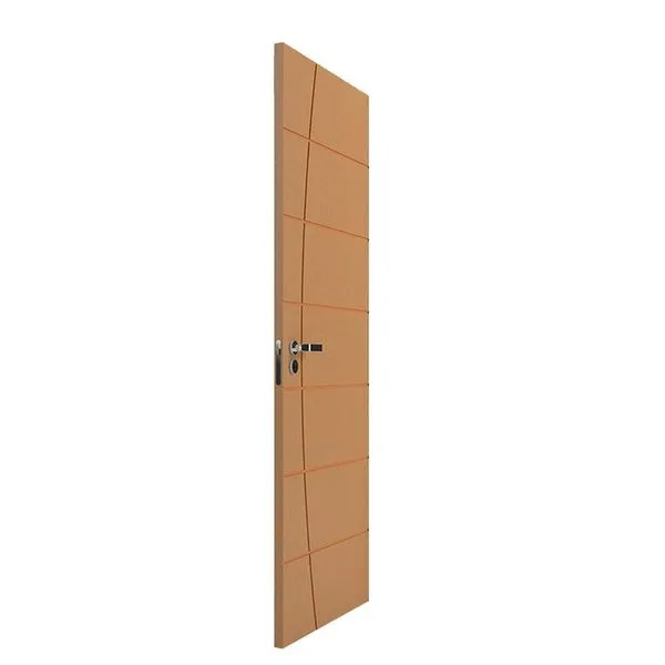 Folha Porta Elegance Solida Mdp Freijó Acabada 210x82 Vert