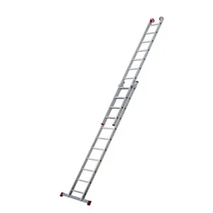 Escada Extensiva Alumínio 22 Degraus 11x2 3m Botafogo Escada Extensíva Alumínio 11X2 Botafogo