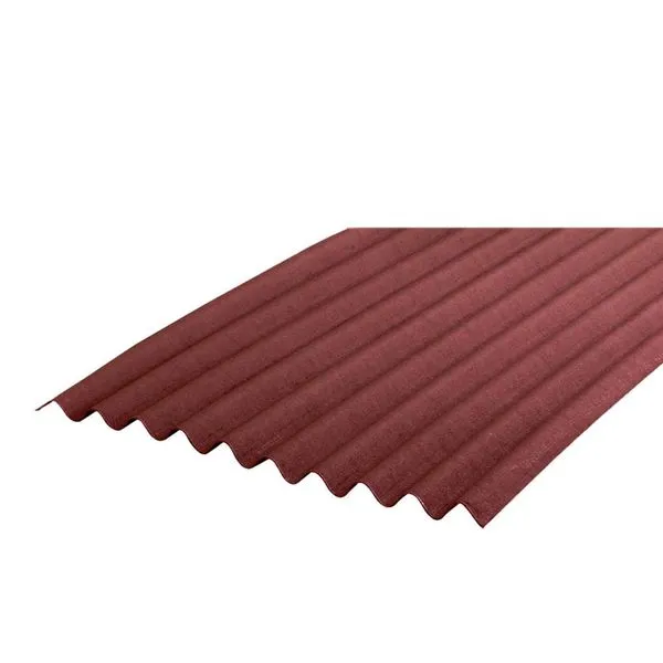 Telha Clássica 200x95cm vermelha Onduline