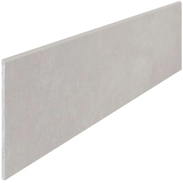 Rodapé Porcelanato Cinza Retificado 20x120cm Nord Ris Natural Portobello